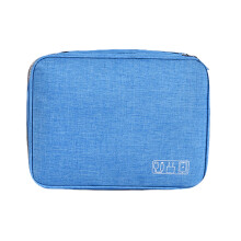 Compact Travel Electronics Organizer Bag for Cables, Chargers, Phones, USB, SD Cards, Power Banks & More