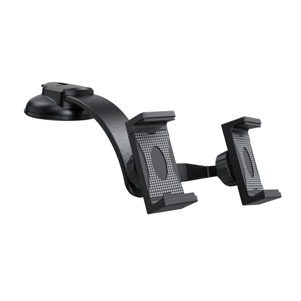 Qenashaing 17Mm Ball Head Car Phone Mount Dual-Clamp 9329345662416