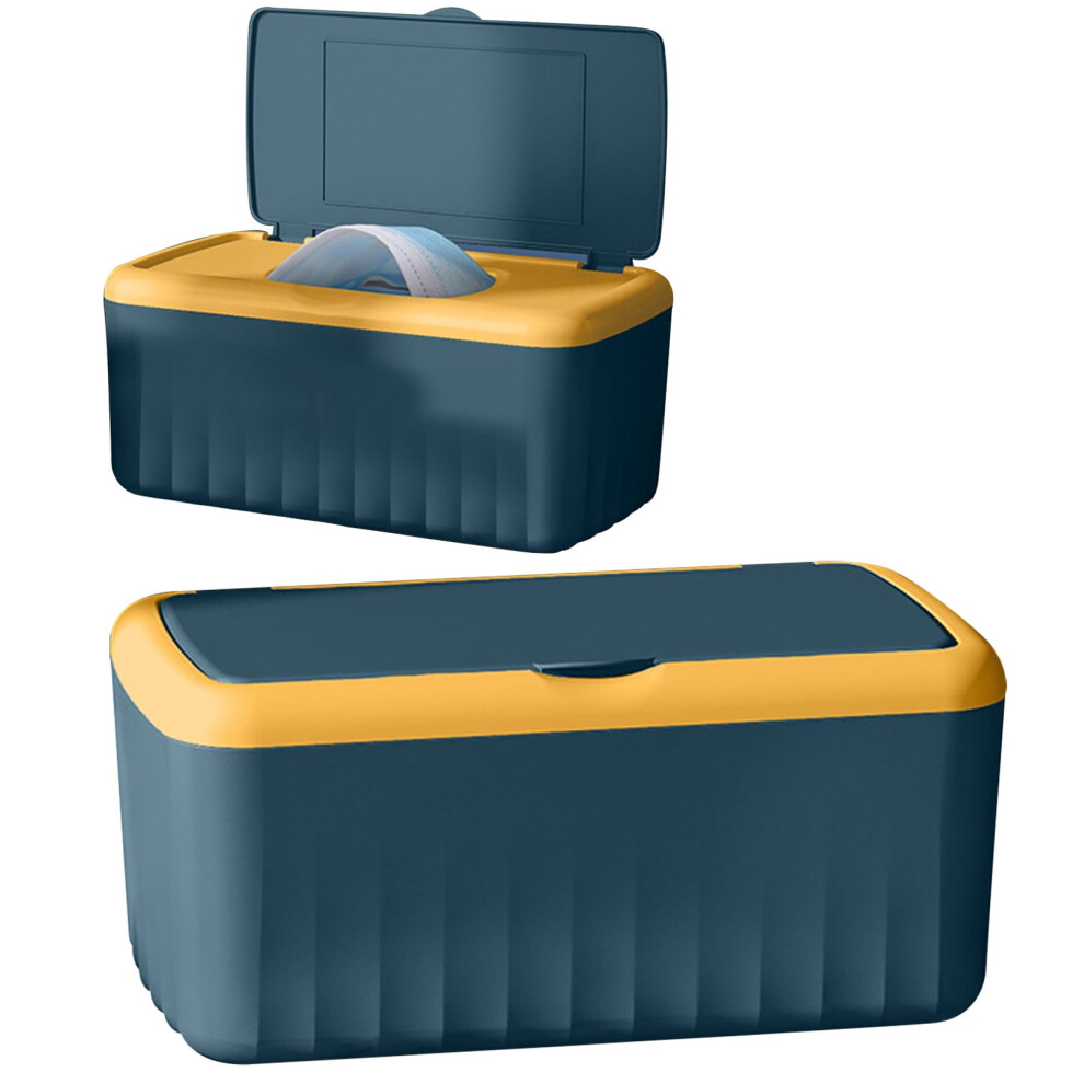 Rectangular tissue box with lid 1 count