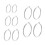 925 Sterling Silver Hoop Earrings 30–70mm 4