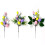 Artificial Spring Bouquet Branch Decoration 11in 6