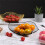 Obstkorb aus Metall mit durchbrochenem Design – Schwarz oder Gold 3
