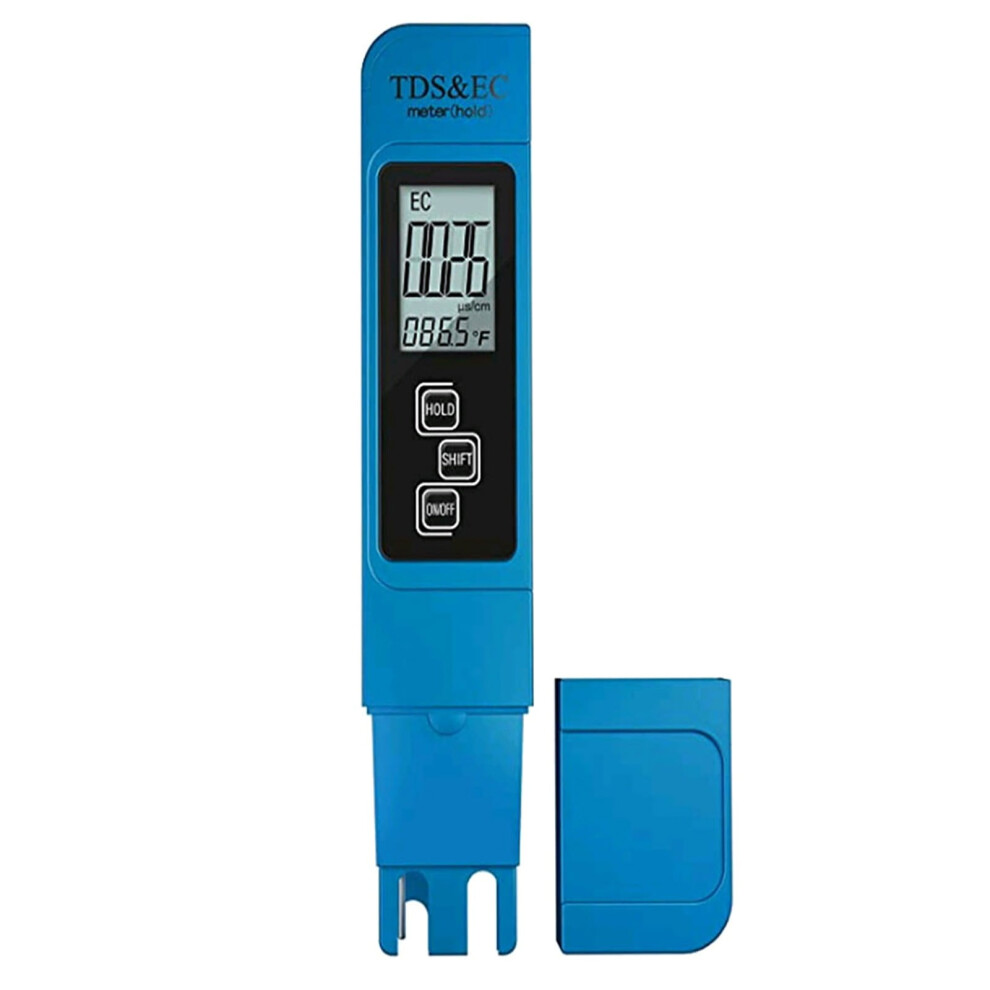 4-in-1 Digital TDS/EC/Temperature Meter, PPM Water Tester for Drinking Water, Tap, Well, Pool, Aquarium, RO/DI Systems â 1 PC