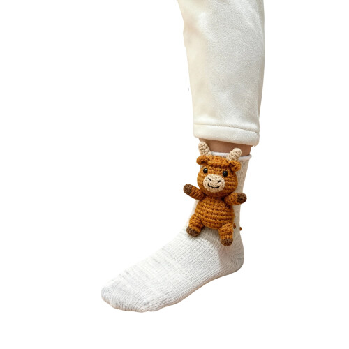 3D πλεκτές κάλτσες με ζώα – Χαριτωμένες χριστουγεννιάτικες χειμωνιάτικες 2