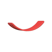 Balance Board Kids Wobble Board, Stepping Stone Montessori Toy for Children, Nursery Toy for Ages 3-6 Years 82 x 27.5 x 19.5cm - Red