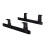 14" Full Extension Keyboard Slide Black Household 1