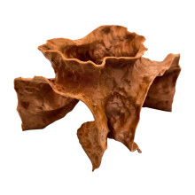 Aquarium Decorations Plastic Hollow Hole-M volcanic stone color