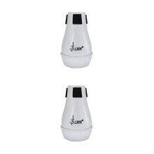 Raindrops Professional Silver Plastic Trombone Mute Noise Remove Tool for Instrument Practice