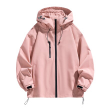 Giacca da donna ampia, impermeabile, con cappuccio e traspirante, ideale per escursioni e alpinismo.