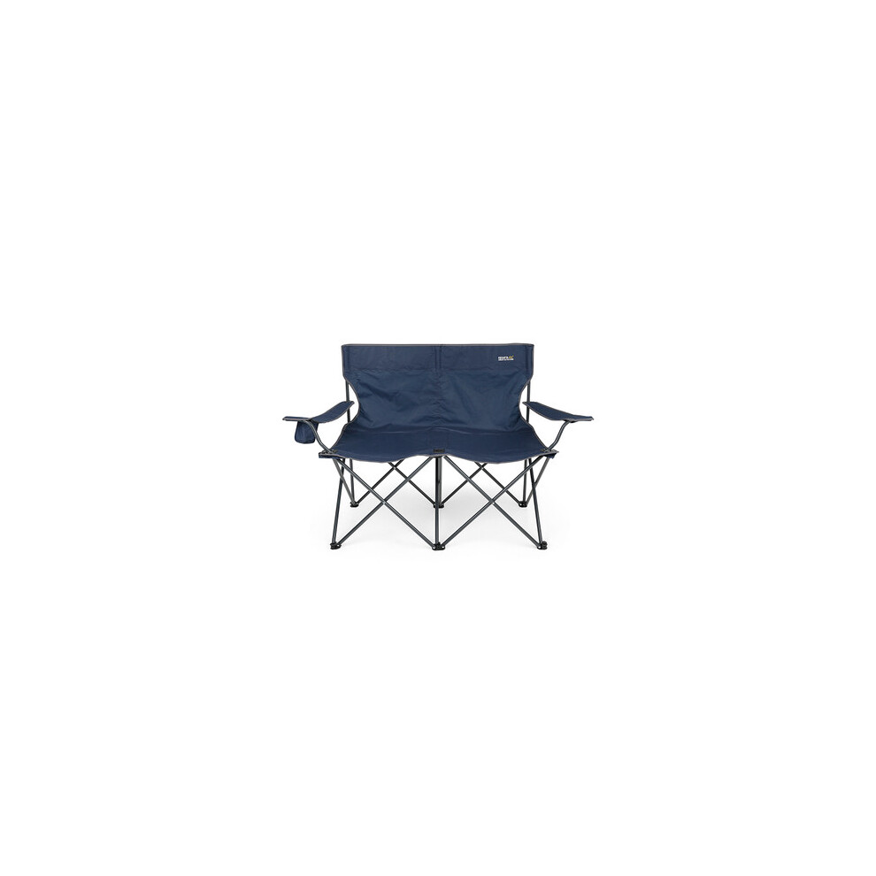 Regatta Isla Double Folding Camping Chair - Navy Blue