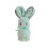 Πετσέτα χειρός Bunny από μαλακό κοραλί φλις 35x75εκ. 1