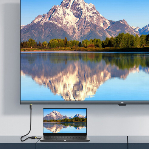 Μετατροπέας υψηλής ανάλυσης σε HDMI 1080P60Hz με συγχρονισμό ήχου, βίντεο και ευρεία 2