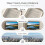 Μαύρα & Χρυσά Ημί-Χαμηλά Γυαλιά Ανάγνωσης Focus Crystal Clear για Άνδρες & Γυναίκες, Γυαλιά 3