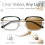 Μαύρα & Χρυσά Ημί-Χαμηλά Γυαλιά Ανάγνωσης Focus Crystal Clear για Άνδρες & Γυναίκες, Γυαλιά 6