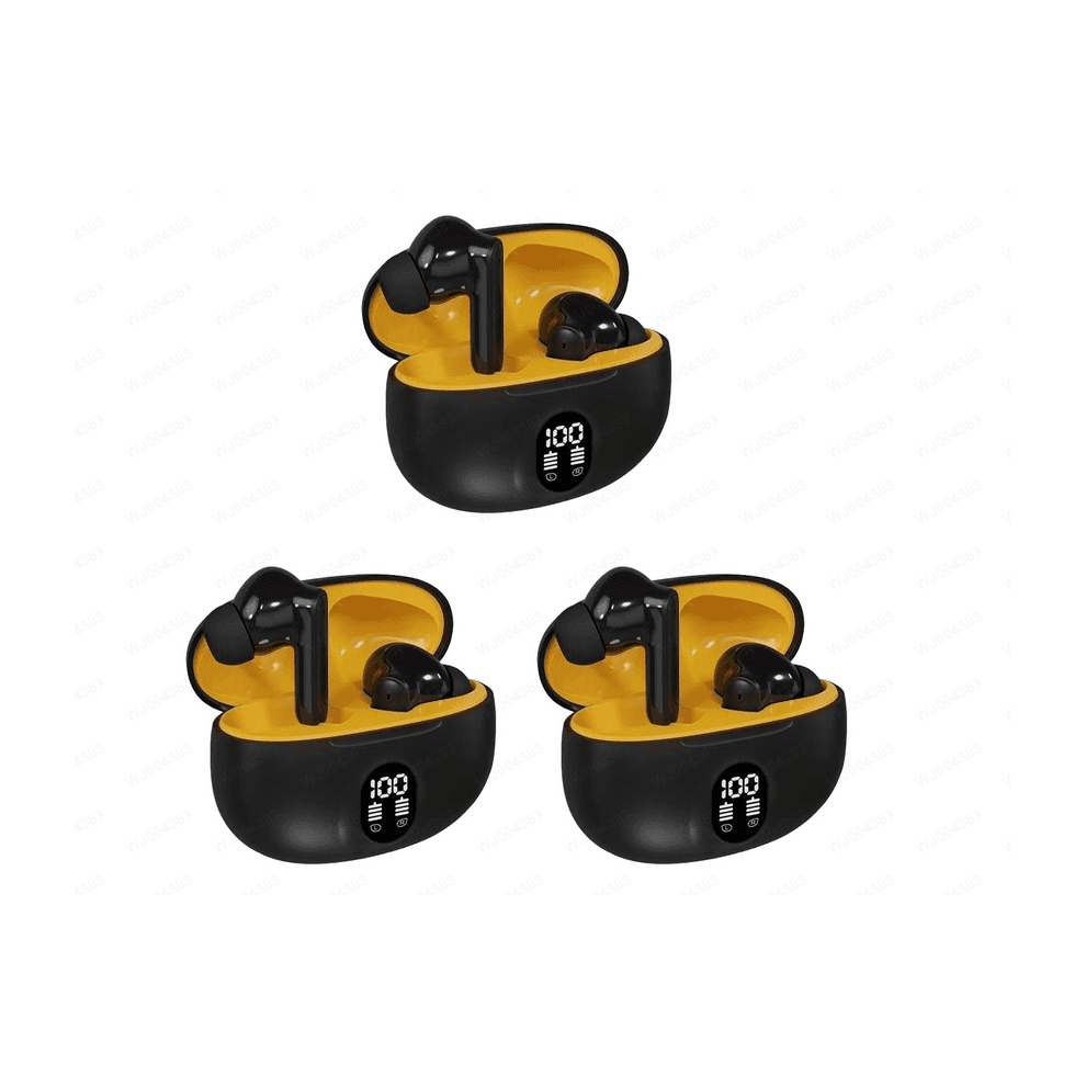 3Pc Wireless Earbuds - Bluetooth 5.4 Wireless Earbuds, 48H Playtime With Led Display Charging Case, Stereo Deep Bass Headphones For Android Ios 9399596076539