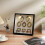 Mini Museum Silhouette Box Kit with Mini Figurines and Gold 4