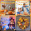 24 τεμάχια κρεμαστά στολίδια για το Halloween, διακοσμήσεις από καραμέλες και 7