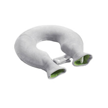 U-Shaped Hot Water Bottle for Neck & Shoulders, Soft Fleece Cover, Removable Washable Sleeve, Leakproof Screw Cap – Compatible with Standard Fillers