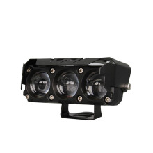 LED Yellow/White Dual Color Motorcycle Driving Fog Lights, Waterproof Bright Bar Headlamp Front Motorcycle A with with Light