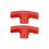 PVC Plastic Shovel Handle Nonslip Design Spade-Elbow Shape 1