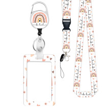 Lanières pour badges d'identification et clés, jolie lanière perlée avec porte-badge pour enseignantes et infirmières. Style : Style3 ;