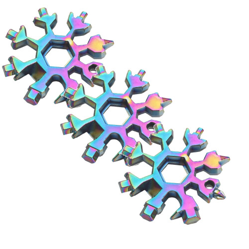 Snowflake Multiverktyg Rostfritt Stål 18-i-1 3-pack