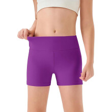 Girls Athletic Shorts High Waisted Yoga Dance Biker Shorts Comfy Gymnastics Shorts