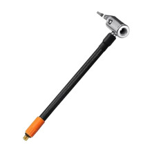 M6-os záró tokmány tömlővel, standard gumiabroncsszelep finom menettel, töltőtömlő adapter autóhoz, motorkerékpárhoz, teherautóhoz,