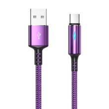Cabo USB-C para USB-A: transferência de dados e carregamento a 480 Mbps.
