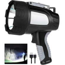 LED-Scheinwerfer COB 90000LM Wiederaufladbar Wasserdicht 6 Modi