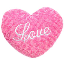 Heart Shaped Pillow, Soft Plush Love Cushion for Couch/Bed, Romantic Valentine's Day Gift, Rose Red – Compatible with Home Decor