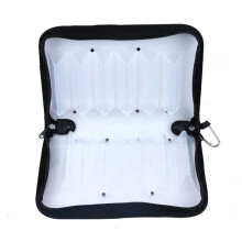 Boîte de rangement transparente en PVC pour leurres de pêche – Double face