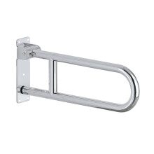 Stainless Steel Bathroom Handrail 23.6 Inch Foldable
