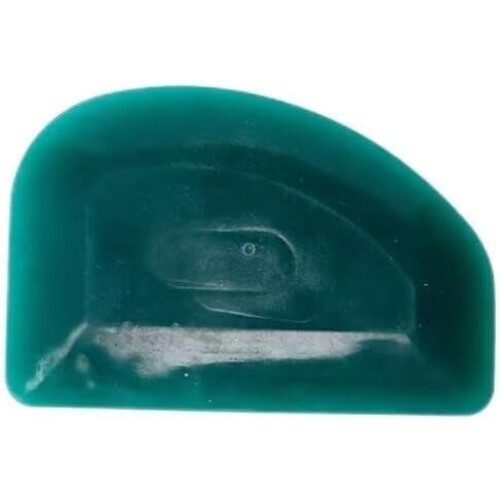 Gummiskraber til lerformning 12x8cm