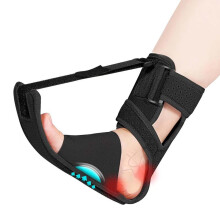 Fascia elastica nera per piede cadente, tutore notturno con