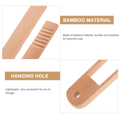 Leipäpihdit ulkokäyttöön, bambu, 1 pakkaus 1