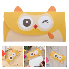 20 Pcs Animal Greeting Card Child Bride 20.80X18.50X0.10CM Yellow