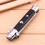 Foldable Comb Pocket Comb Spring Combs Novelty Push Button Folding Pocket Comb Folding spring comb-black 4