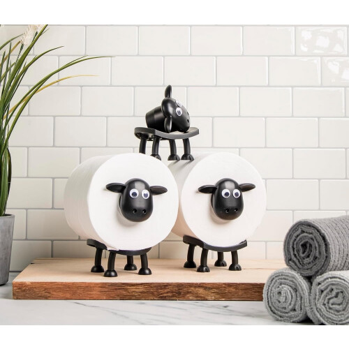 Σετ 3 θέσεων για χαρτί υγείας Sheep – Ελεύθερη τοποθέτηση, τρισδιάστατη εκτύπωση, 1