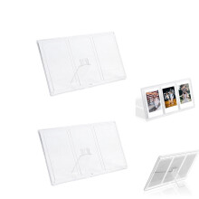 Collage Display Frame Portable Mini 3 Inch Plastic Triple