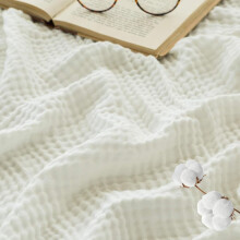 Couverture en mousseline de coton, format Queen