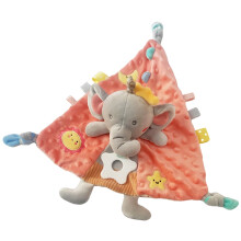 Copertina e pupazzo di peluche per neonati - Sicuro durante la dentizione, giocattolo multifunzionale rilassante per neonati e bambini piccoli