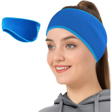 Winter Fleece Ear Warmers Muffs Headband for Men Women Kids Ski Running Cycling