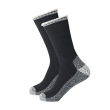 Thickened Wool Socks with Cushion for Men and Women Mountaineering Hiking Skiing Black