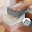 Foldable Plastic Storage Basket 20.5 x 14.7 x 9.3 cm 1