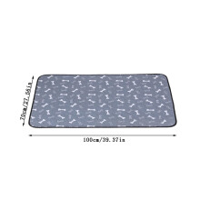 4 stk. valpematter med feromoner, PuppyPad.com tissematte, lekkasje- og luktsikker, enkel å rengjøre og gjenbruke (70 * 100 cm)