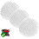 3-Pack White Reusable Microfiber Mop Pads Compatible with O-Cedar EasyWring Triangle Mop, Machine Washable 2