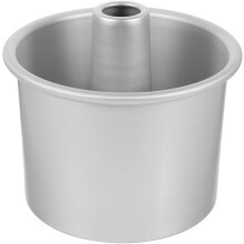 Moule à gâteau des anges, moule à gâteau antiadhésif de 15 cm avec fond amovible, moule à gâteau à cheminée en acier inoxydable.