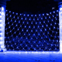 Vonkajšie sieťované svetelné reťaze IP65, vodotesné, 2 m x 3 m