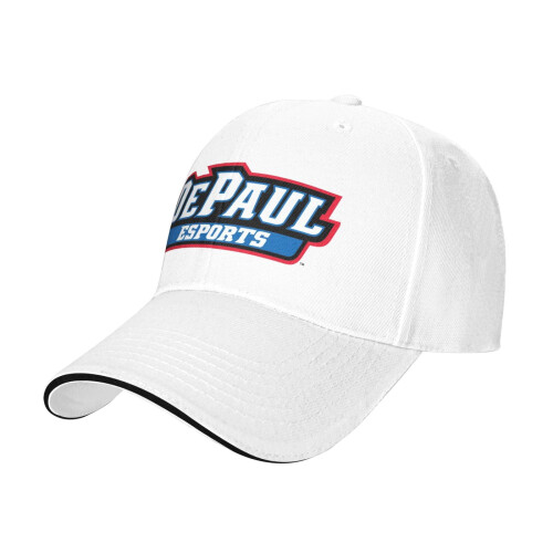 Πανεπιστήμιο Depaul Unisex καπέλα μπέιζμπολ, καπέλα σάντουιτς, καπέλο μπαμπά, casual 1